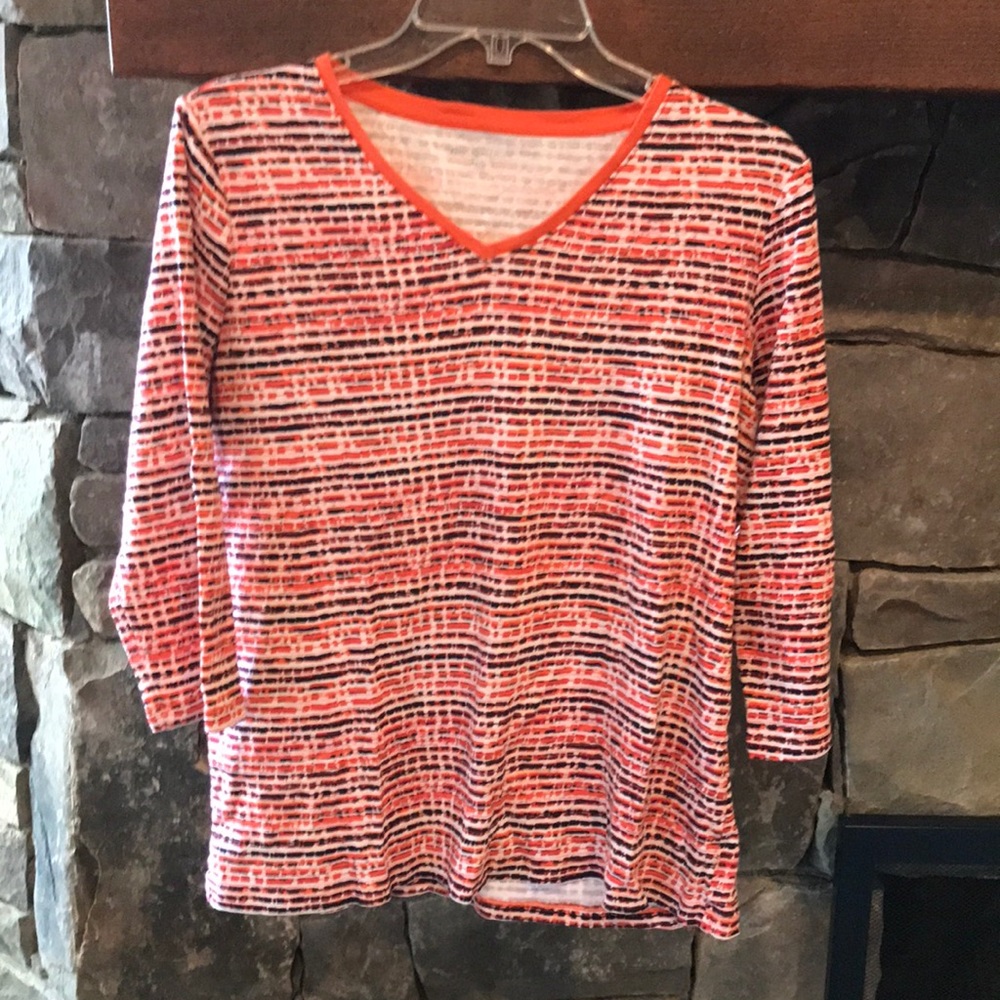 Kim Rogers V-neck shirt